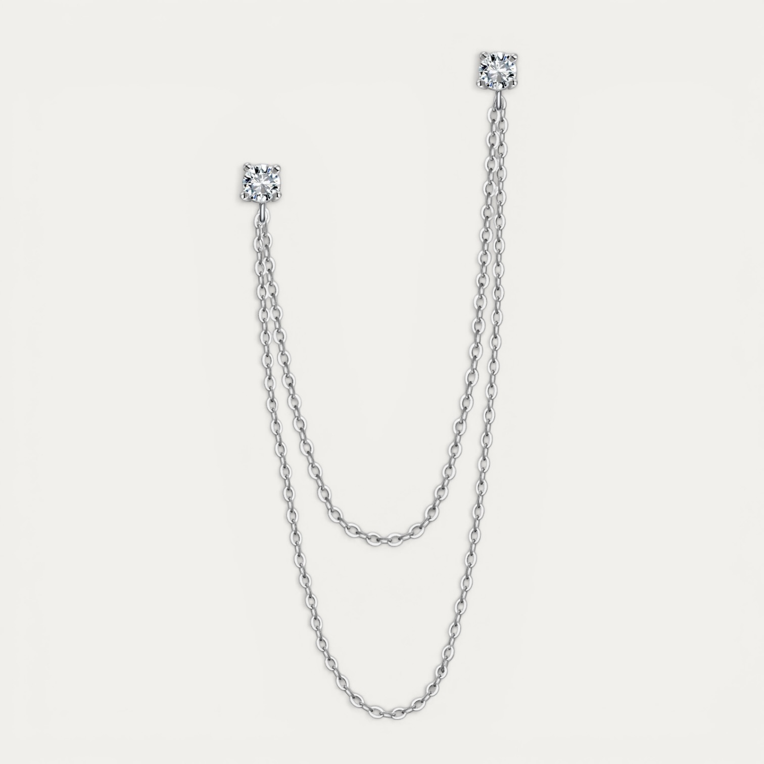 IMG_5766.JPG עגיל Two מכסף 925 עם שתי אבני מואסיניט