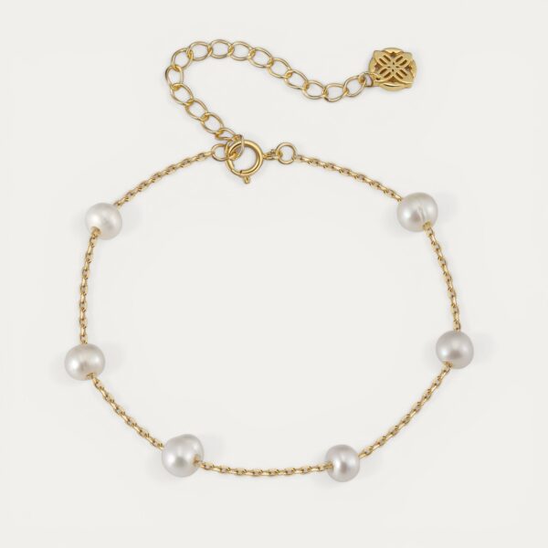 צמיד פנינים Yehli B בעיצוב אלגנטי ועדין