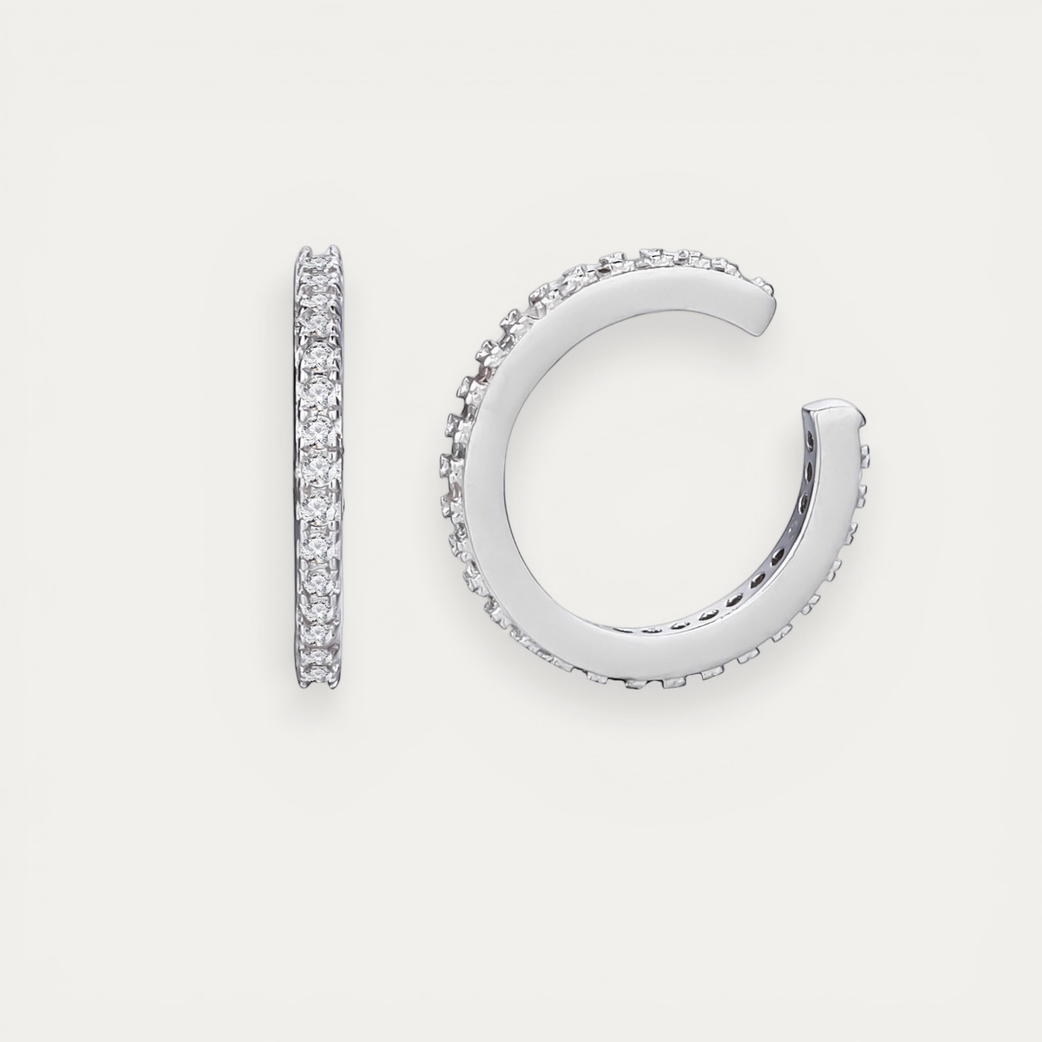 IMG_5608.JPG עגיל הליקס Silver מכסף 925 עם אבני CZ – עגיל בודד לאוזן עליונה