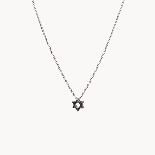 שרשרת מגן דוד כסף 925 לנשים