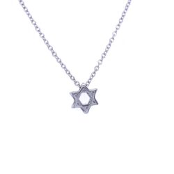 שרשרת מגן דוד כסף 925 לנשים
