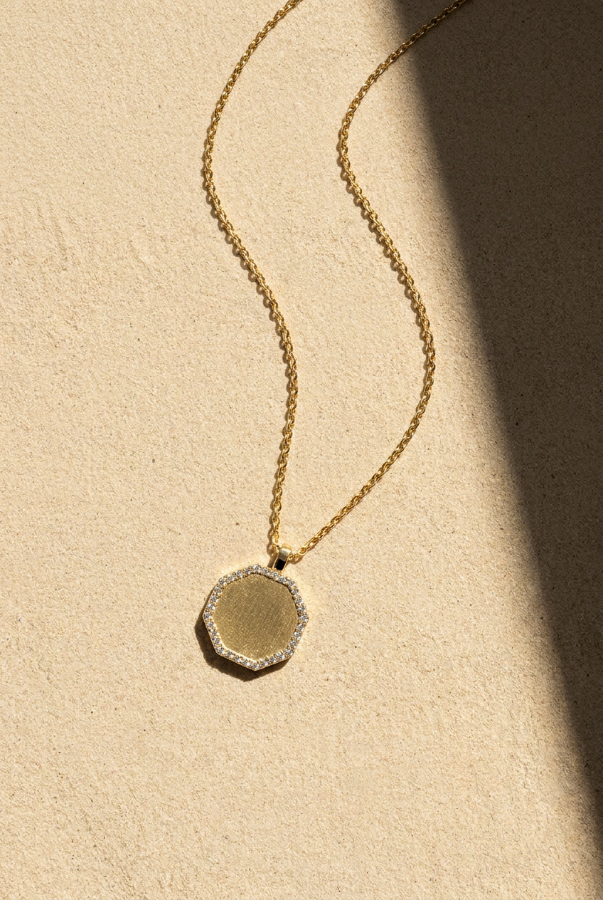 ⁦שרשרת Halo Medallion⁩ – תמונה ⁦3⁩