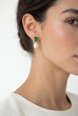 ⁦עגיל Emerald Drop⁩ – תמונה ⁦2⁩