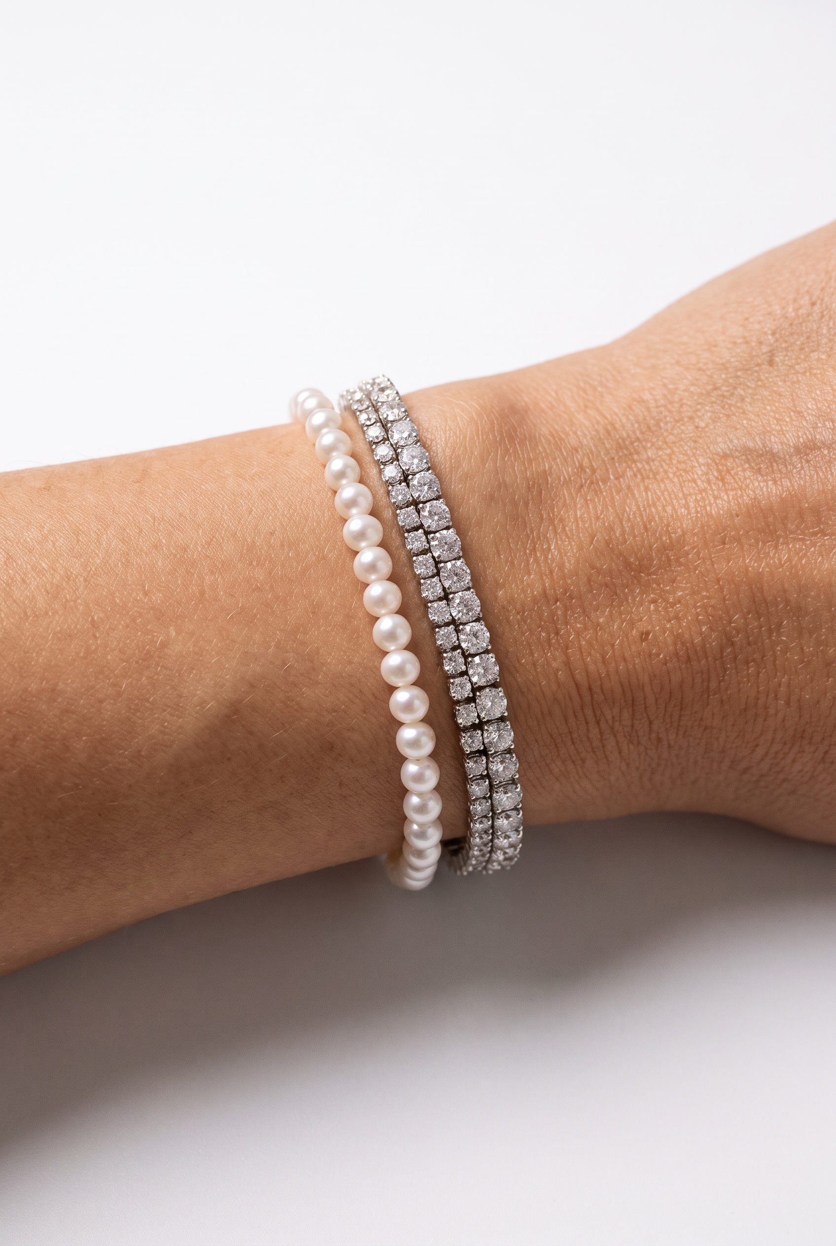 ⁦צמיד Classic Moissanite Tennis⁩ – תמונה ⁦3⁩